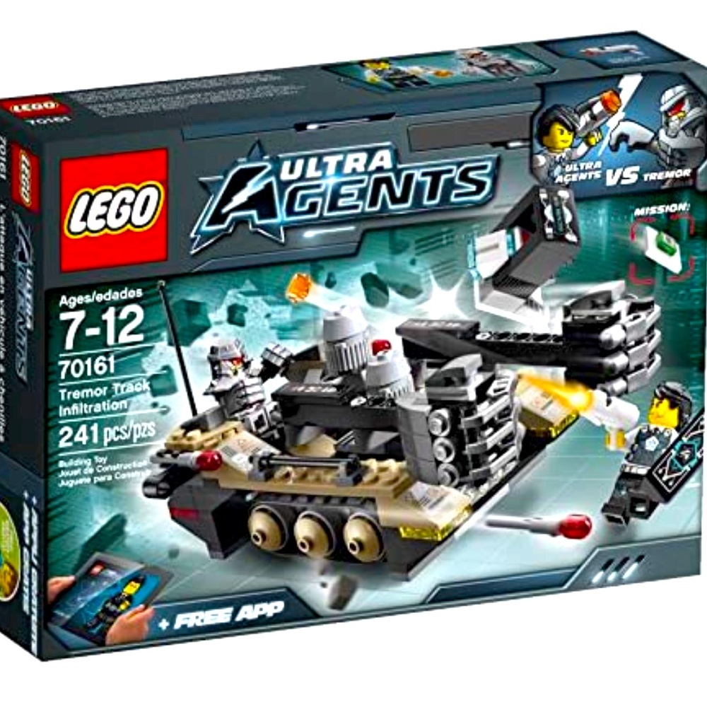 LEGO Ultra Agents 70161 Tremor Jack Fury Track